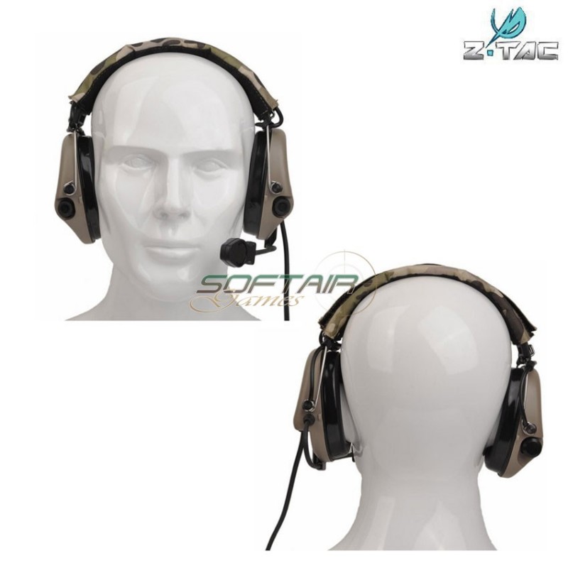 Headset Sordin Dark Earth Style Official Version Z-tactical (z111-de)