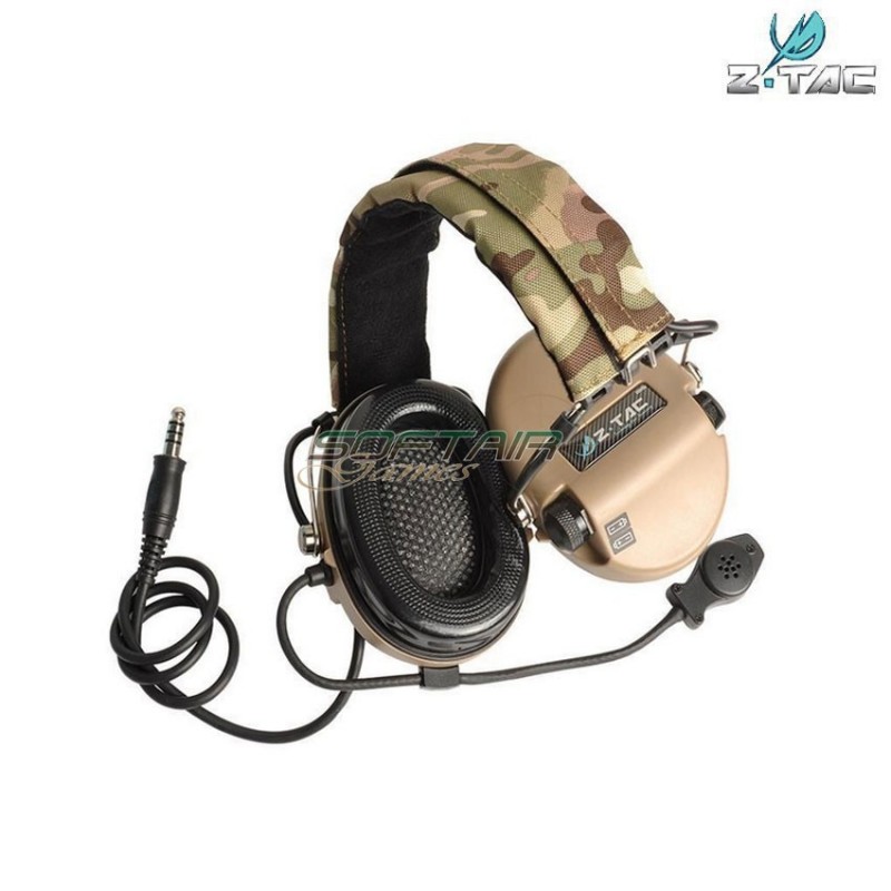 Headset Sordin Dark Earth Style Official Version Z-tactical (z111-de)