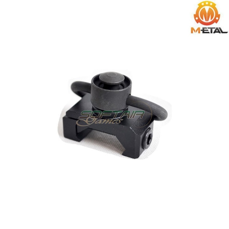 Anello Cinghia 20mm Dd Style Black Metal® (me04003-bk)