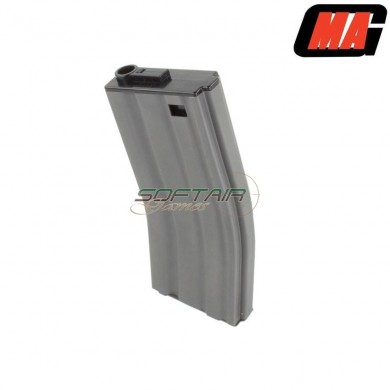 Caricatore Monofilare Stanag Mass Grey 190bb Acciaio Per M4/m16 Aeg Mag (mag-013-1)