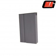 Mid-cap Magazine Mass Grey 190bb Steel For M14 Aeg Mag (mag-014-1)