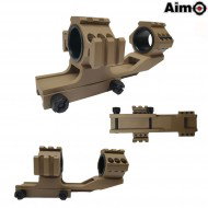 Ottica Mount Tri Side 25.4mm/30mm Extend Ring Dark Earth Aim-o (ao9033-de)