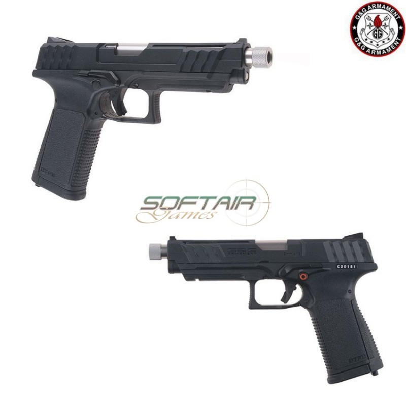 Gbb Gas Pistol Gtp9 Black G&g (gg-gtp9)