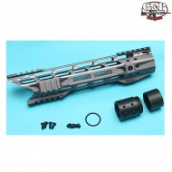 Rail LC Grey 10.75" Mtfc System Shark G&p (gp-mlk018gy)