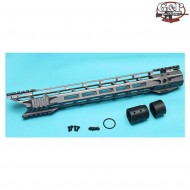 Rail LC Grey 16.20" Mtfc System Shark G&p (gp-mlk016gy)