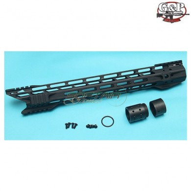 Rail LC Black 16.20" Mtfc System Shark G&p (gp-mlk016bk)