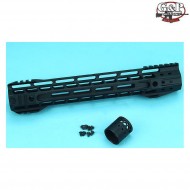 Rail LC Black 12.50" Aeg Type A G&p (gp-mlk002a)