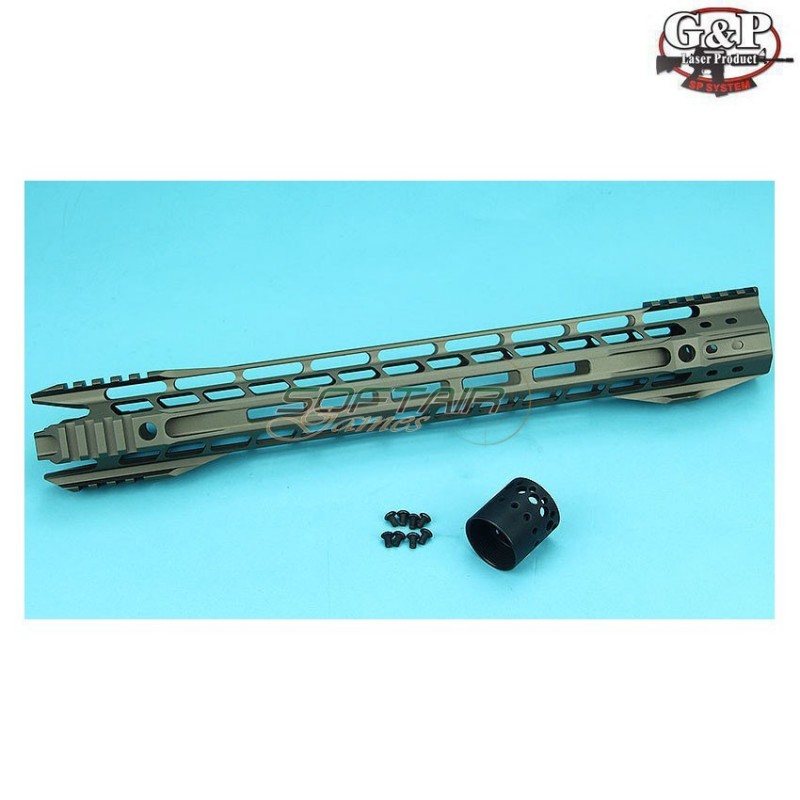 Rail LC Sand 16.20" Aeg Phantom G&p (gp-mlk001cs)