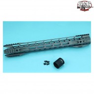 Rail LC Grey 16.20" Aeg Phantom G&p (gp-mlk001cg)