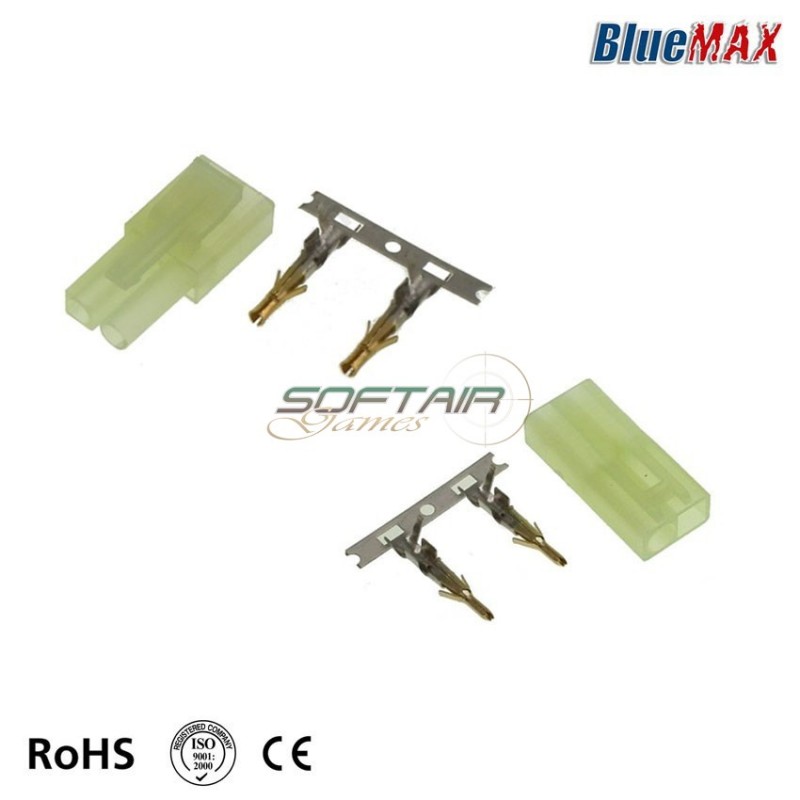 Set Connettore Tamiya Maschio & Femmina Piccolo Bluemax-power® (bmp-10xplug-set)