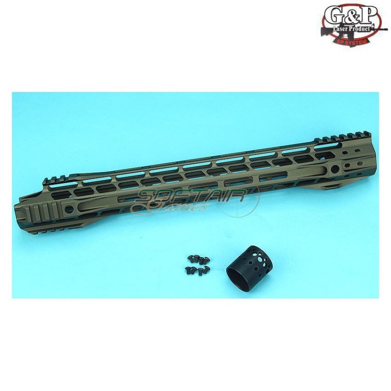 Rail LC Sand 16.20" Aeg Upper Cut G&p (gp-mlk001bs)