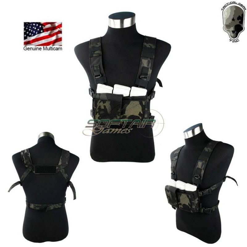 Mcr Chest Set B Ss Systems Style Multicam® Black Genuine Usa Tmc (tmc-3121-mcbk)