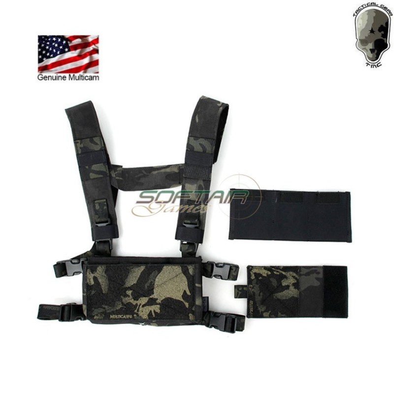 Mcr Chest Set B Ss Systems Style Multicam® Black Genuine Usa Tmc (tmc-3121-mcbk)