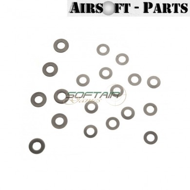 Set 20pcs Gearbox Shims 0.1/0.2/0.5 Airsoft Parts (atp-podl-20)