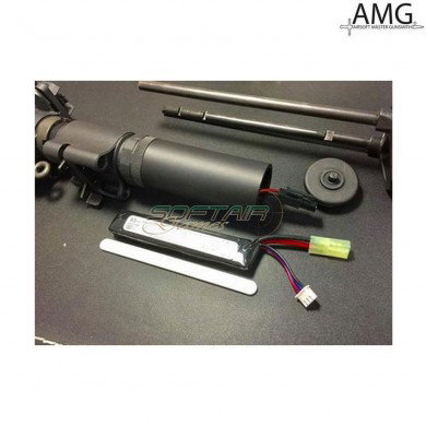 Extension Buffer Tube For Vfc Hk416c/stinger V1 Aeg Amg (av-416caeg-01)