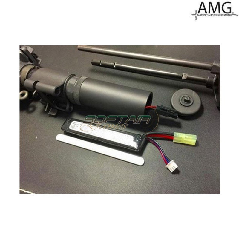 Extension Buffer Tube For Vfc Hk416c/stinger V1 Aeg Amg (av-416caeg-01)