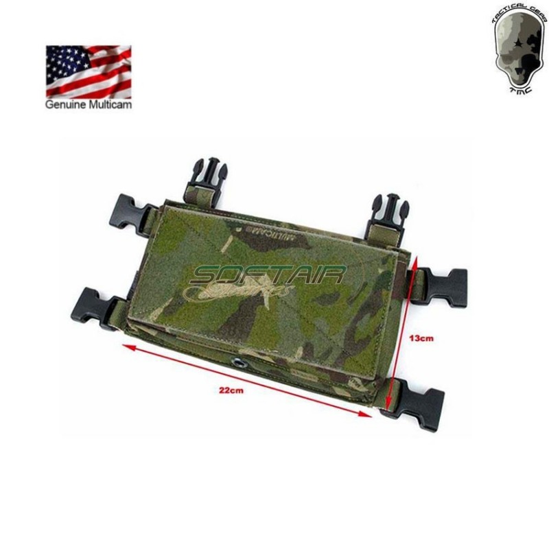 Tactical Mcr Set Frontale Per Vest Chest Rig Multicam® Tropic Genuine Usa Tmc (tmc-3119-mtp)