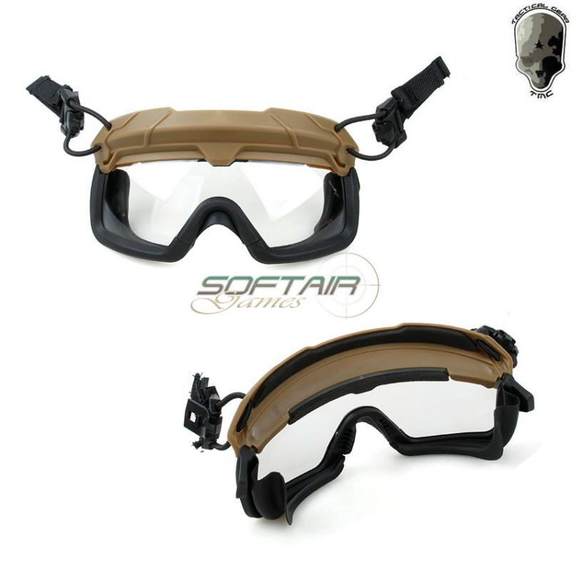 Occhiale Tattico Sf Qd Per Elmetto Dark Earth Tmc (tmc-3105-de)