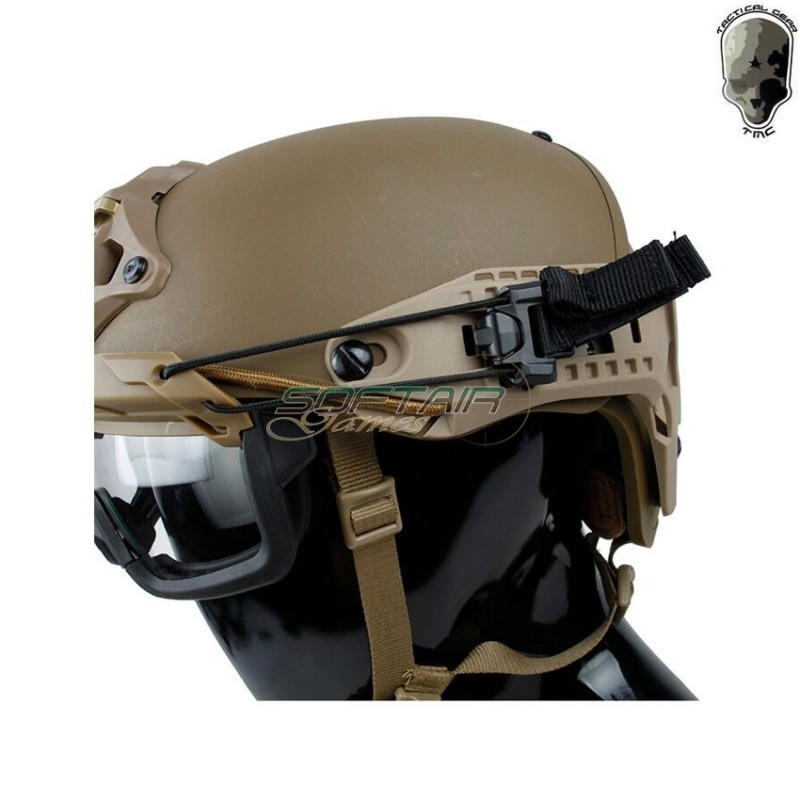 Tactical Glasses Sf Qd For Helmet Dark Earth Tmc (tmc-3105-de)