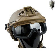 Tactical Glasses Sf Qd For Helmet Dark Earth Tmc (tmc-3105-de)