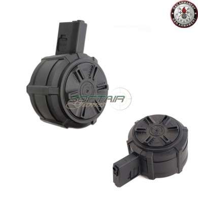 Combo Con Batteria Lipo Elettrico Auto Drum Caricatore 2300bb M4/m16 Aeg Black G&g (gg-08170)