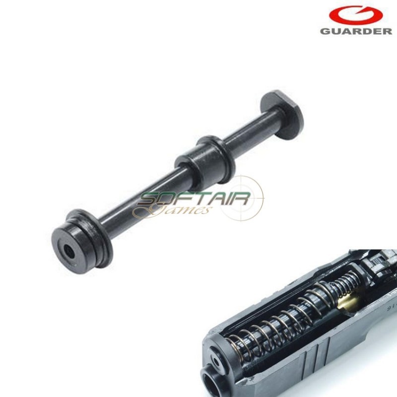 Steel Spring Guide Black For Glock 26 Guarder (glk-06bk)