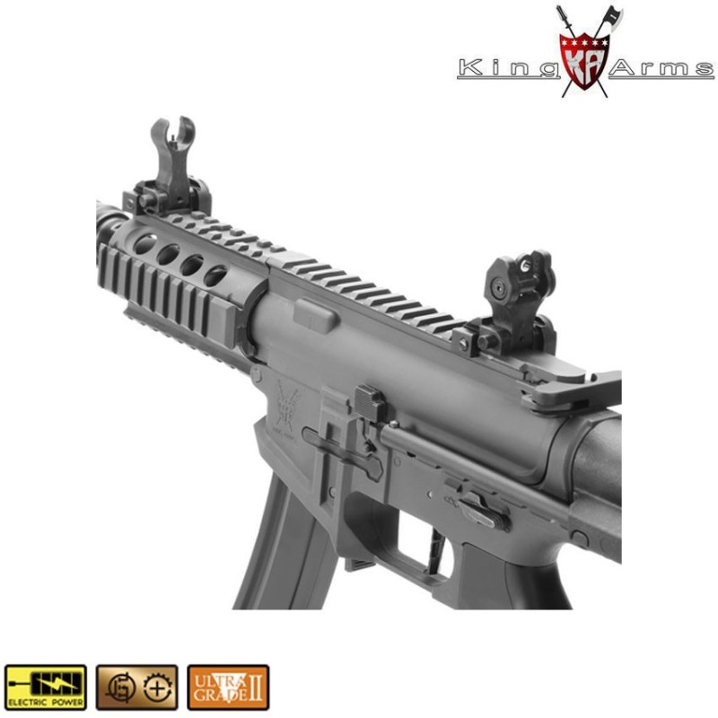 Fucile Elettrico Pdw 9mm Sbr Shorty Dark Earth King Arms (ka-ag-229-de)