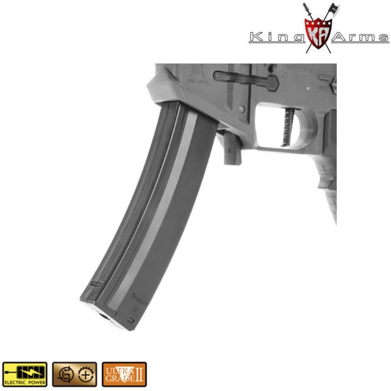 Electric Rifle Pdw 9mm Sbr Shorty Dark Earth King Arms (ka-ag-229-de)