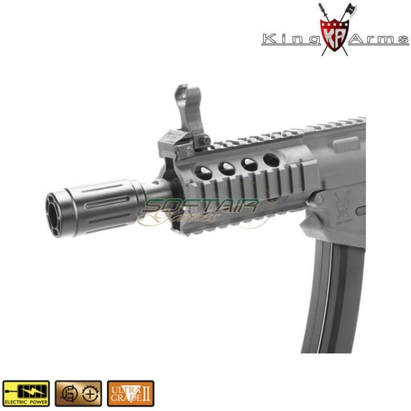 Fucile Elettrico Pdw 9mm Sbr Shorty Black King Arms (ka-ag-229-bk)