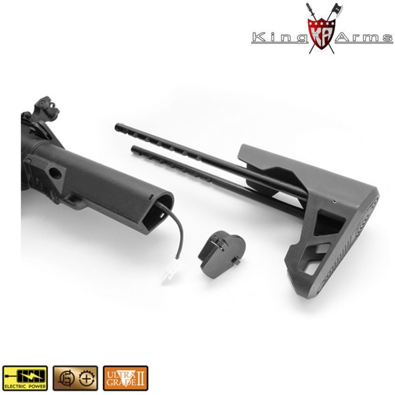 Fucile Elettrico Pdw 9mm Sbr Shorty Black King Arms (ka-ag-229-bk)