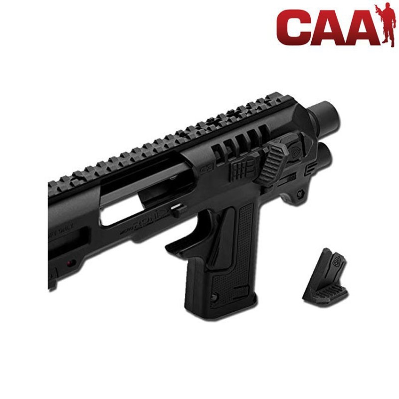 Micro Roni Carbine Black Conversion For Pistol Glock Caa (cad-sk-08-bk)