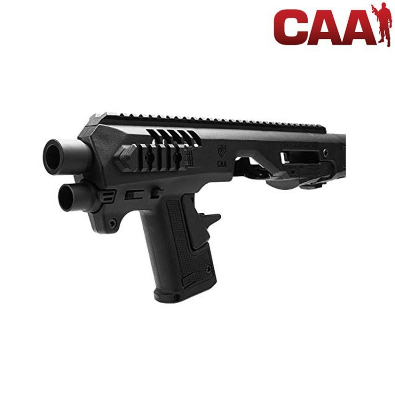 Micro Roni Carbine Black Conversion For Pistol Glock Caa (cad-sk-08-bk)
