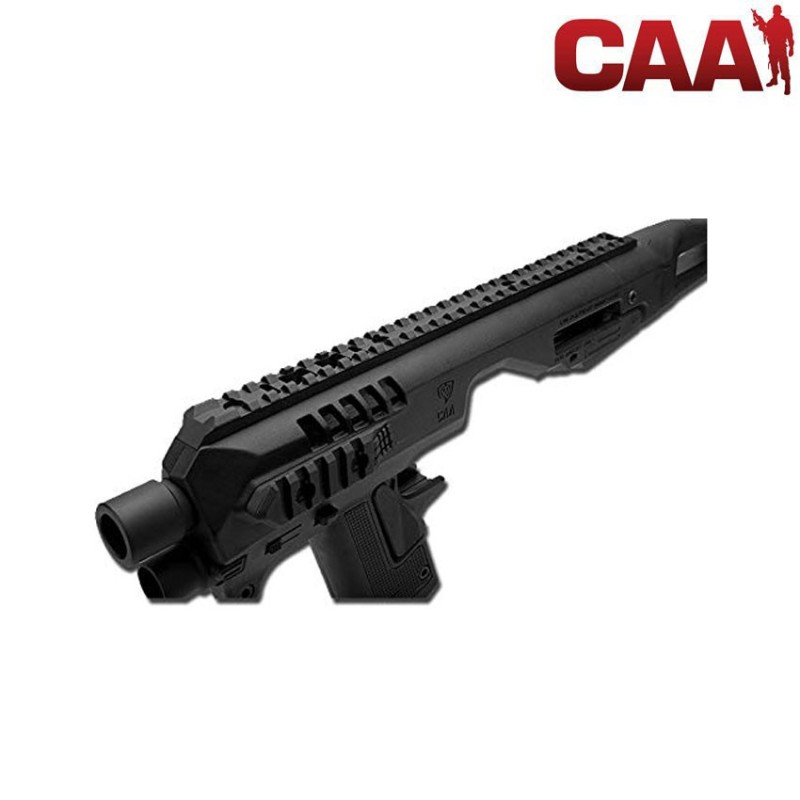 Micro Roni Carbine Black Conversion For Pistol Glock Caa (cad-sk-08-bk)