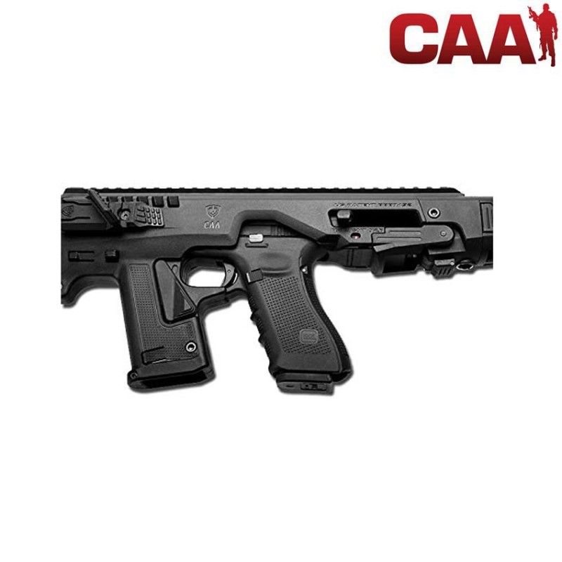 Micro Roni Carbine Black Conversion For Pistol Glock Caa (cad-sk-08-bk)