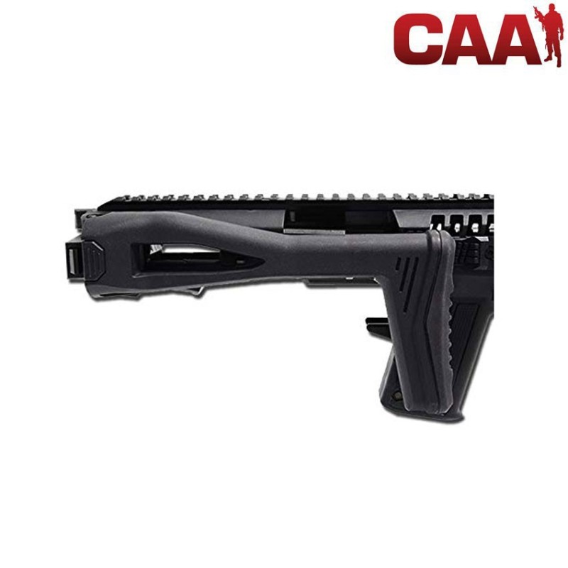 Micro Roni Carbine Black Conversion For Pistol Glock Caa (cad-sk-08-bk)