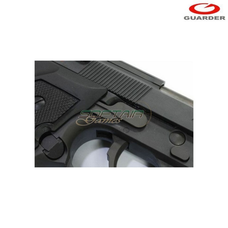 Trigger Lever Steel Cnc For M9/m92f Guarder (m92f-14bk)