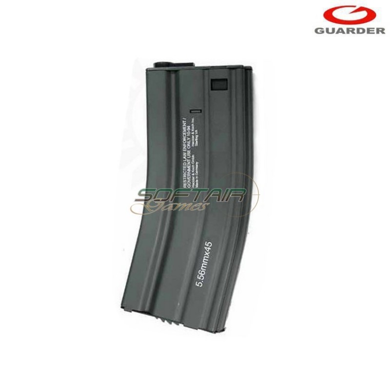 Caricatore Maggiorato 300bb Dark Gray Con Loghi Guarder (nb-31c)