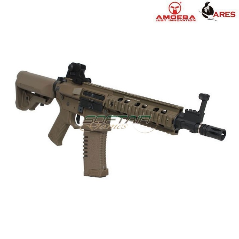 Electric Rifle Efcs Cg-002 W/speed Trigger Dark Earth Assault Rifle Ares Amoeba (ar-am8t)