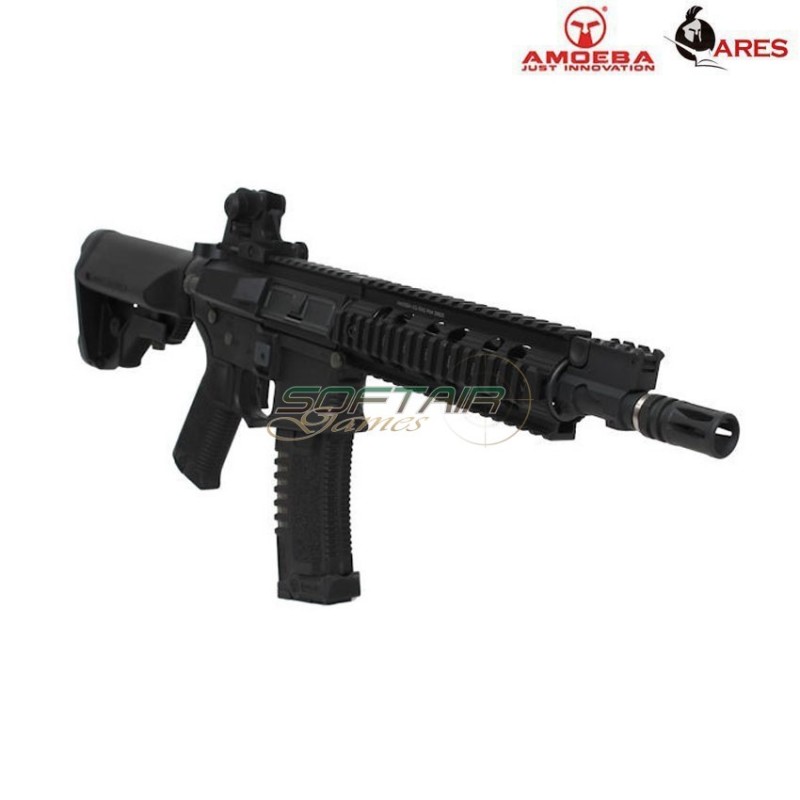 Electric Rifle Efcs Cg-002 W/speed Trigger Black Assault Rifle Ares Amoeba (ar-am8b)