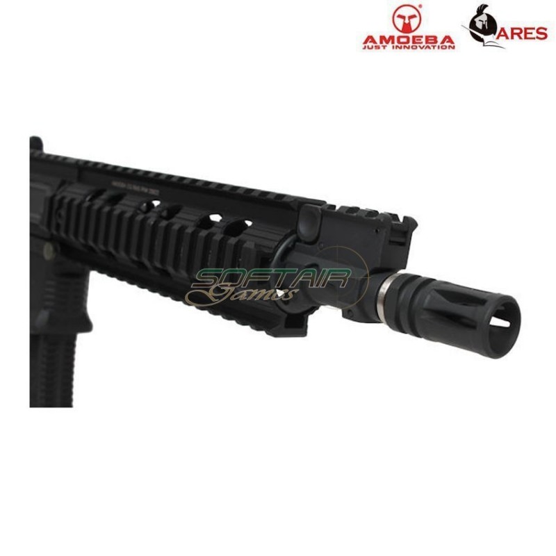 Electric Rifle Efcs Cg-002 W/speed Trigger Black Assault Rifle Ares Amoeba (ar-am8b)