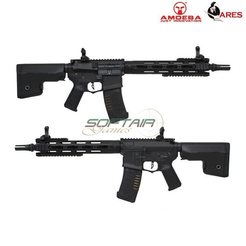Fucile Elettrico Efcs Cg-003 C/speed Grilletto Black Assault Rifle Ares Amoeba (ar-am9b)