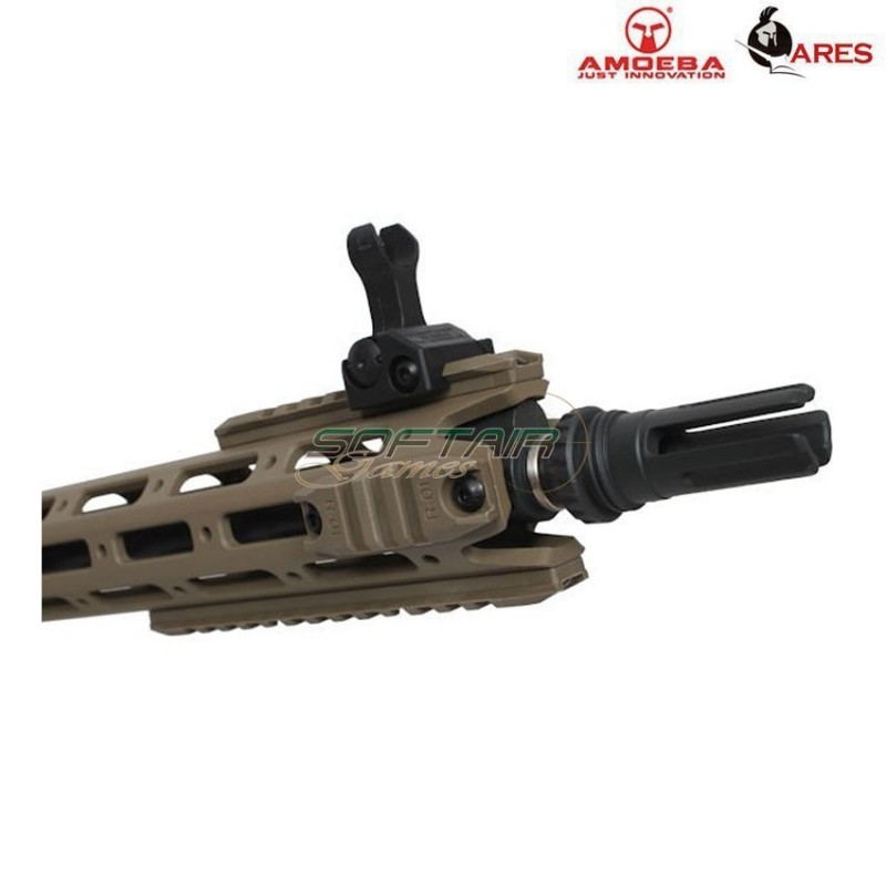 Electric Rifle Efcs Cg-003 W/speed Trigger Dark Earth Assault Rifle Ares Amoeba (ar-am9t)