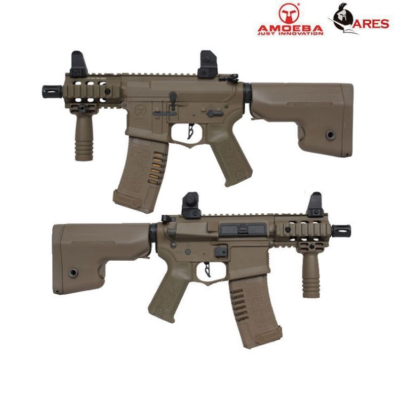 Fucile Elettrico Efcs Cg-001 C/speed Grilletto Dark Earth Assault Rifle Ares Amoeba (ar-am7t)