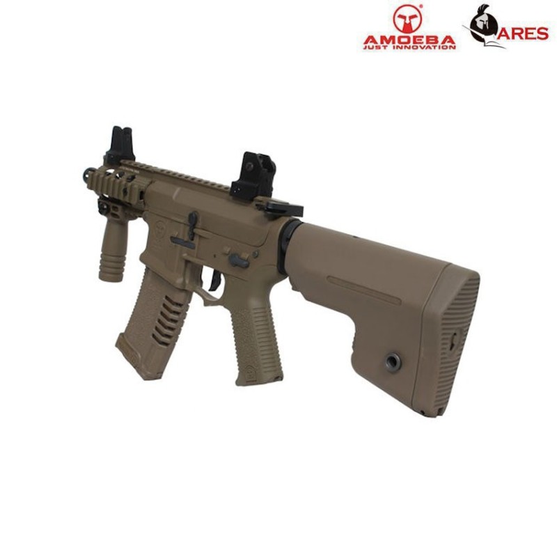 Fucile Elettrico Efcs Cg-001 C/speed Grilletto Dark Earth Assault Rifle Ares Amoeba (ar-am7t)