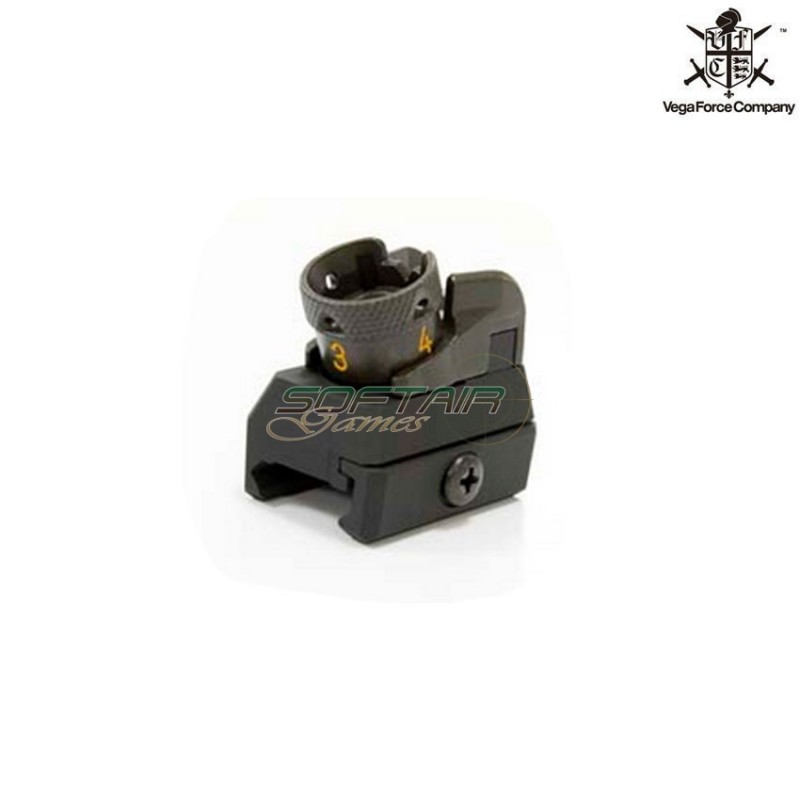Tacca Di Mira Posteriore Hk416 Type Vfc (vf9-rst416bk01)