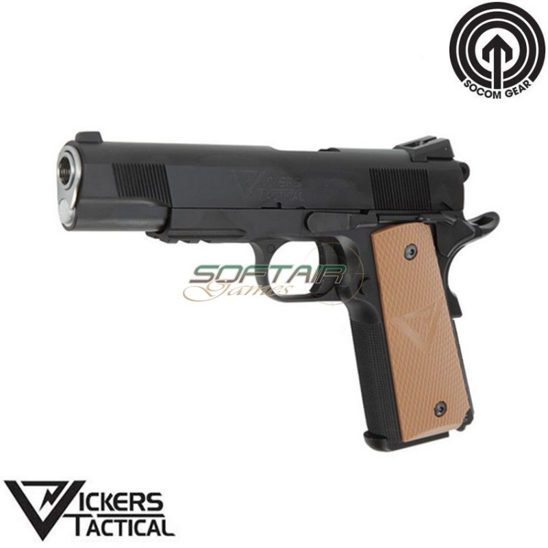 Gas Gbb Pistol Larry Vickers Moh 1911 Socom Gear (sog-11483)