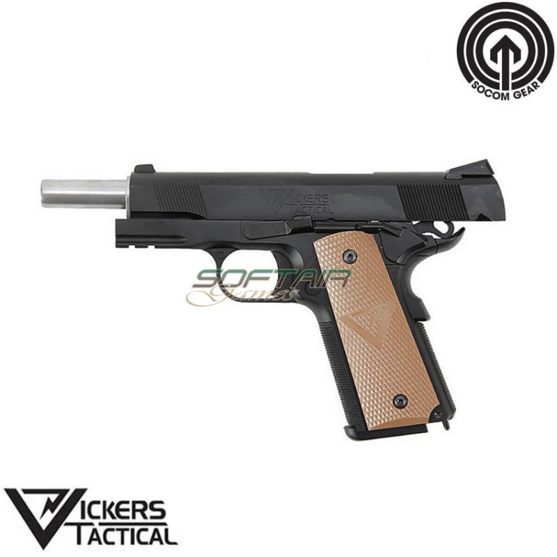 Gas Gbb Pistol Larry Vickers Moh 1911 Socom Gear (sog-11483)