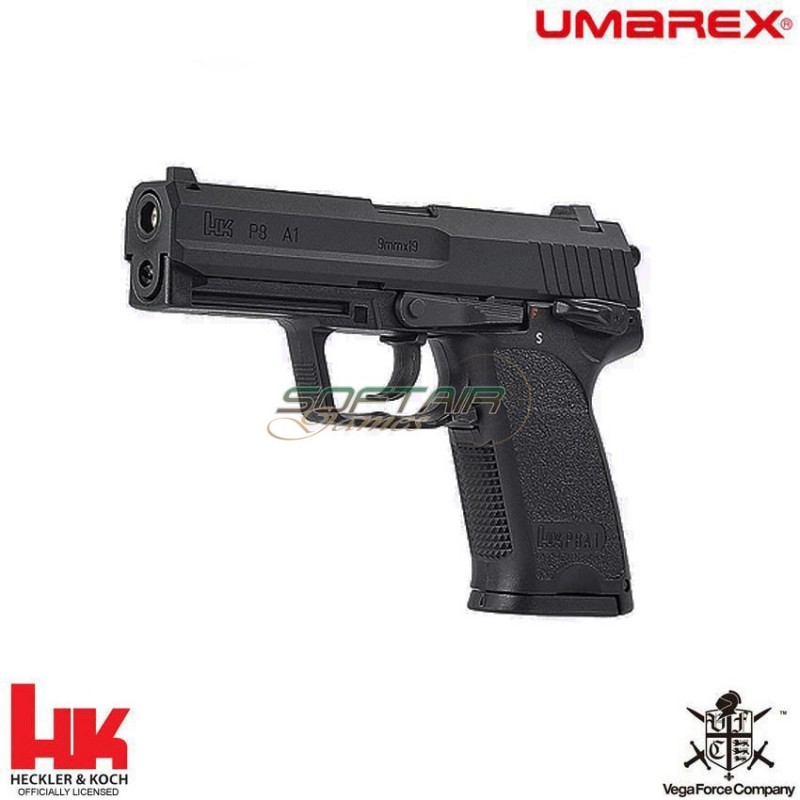 Pistola A Gas H&k P8a1 Black Vfc Umarex (um-26930)