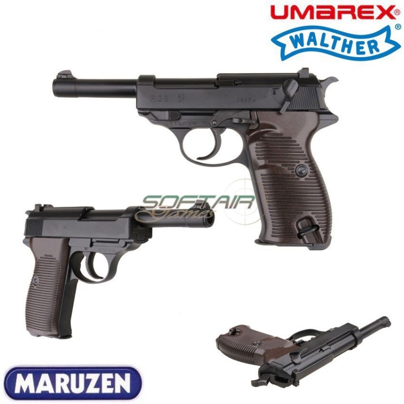 Gas Pistol P38 Walther Maruzen Umarex (um-2.5263)