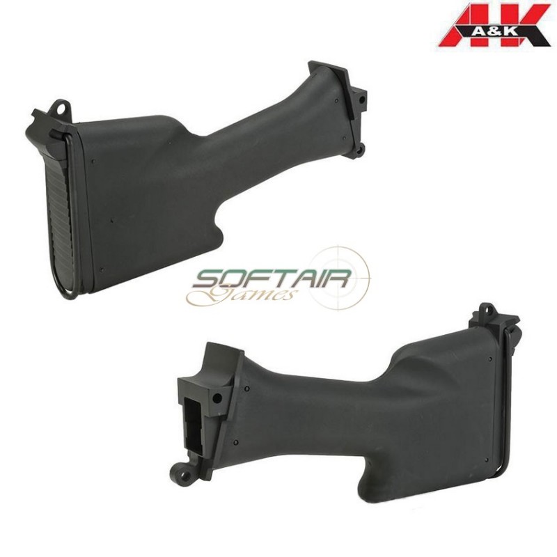 Stock Black For M249 Mk Ii A&k (aek-26233)